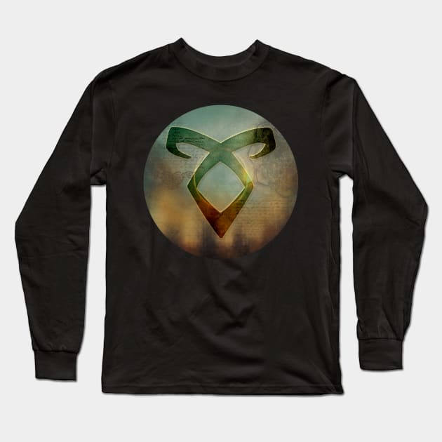 Shadowhunters Inspired Angelic Power Rune Long Sleeve T-Shirt by AjDreamCraft